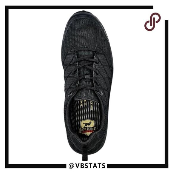 Irish Setter Nisswa‎ Men's Safety Toe Oxfords Color Black Men's Size 8.5 - Picture 6 of 14